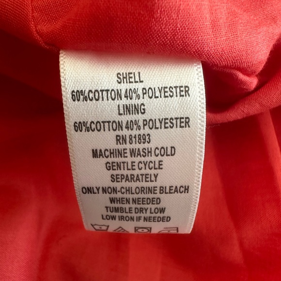 GORGEOUS LIKE NEW G.I.L.I. PEONY COTTON BLEND PARTY DRESS SIZE 10 - Picture 8 of 9